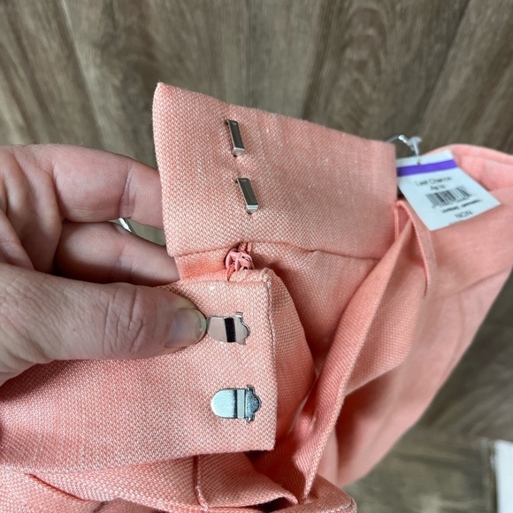 NEW Veronica Beard Ashland Linen Blend Belted Shorts - Picture 5 of 10